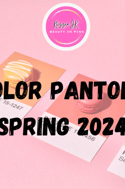 New color pantone spring 2024